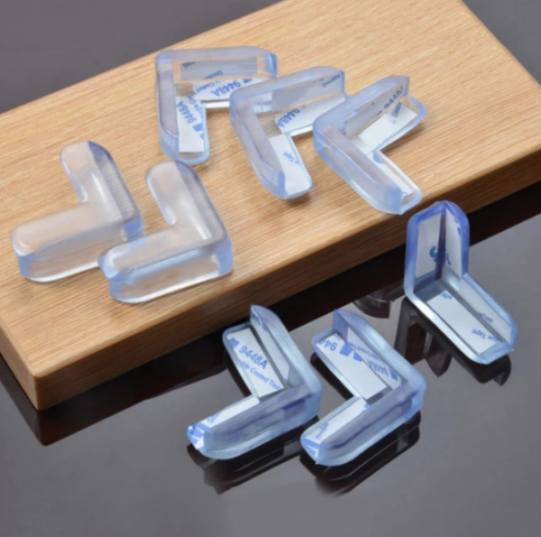 Table Corner Protectors Child Safety Silicon Corner Guards (L Shape)