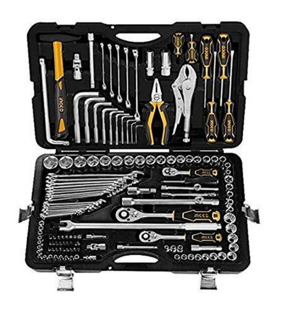 Ingco 142 Pcs combination tools set